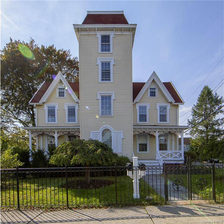 The Tower House is a unique 1860 Victorian home in a park like setting just one block from Beacon's extraordinary Main Street.
