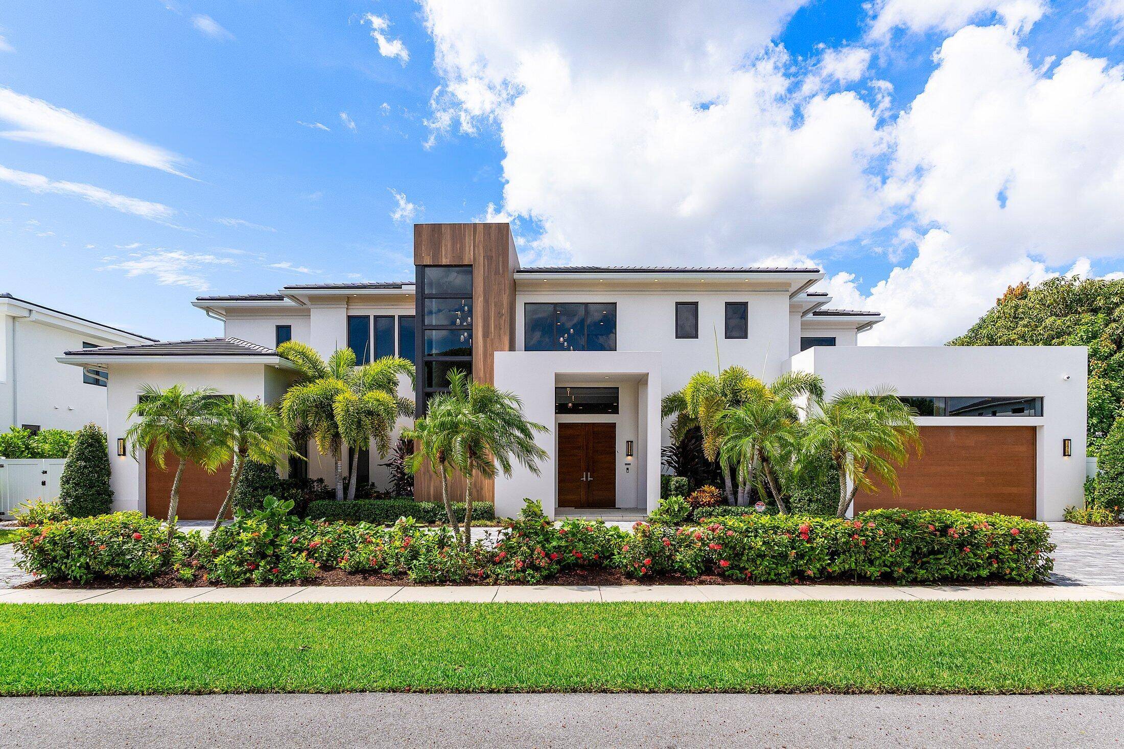 Spectacular Contemporary Living in Boca Villas.