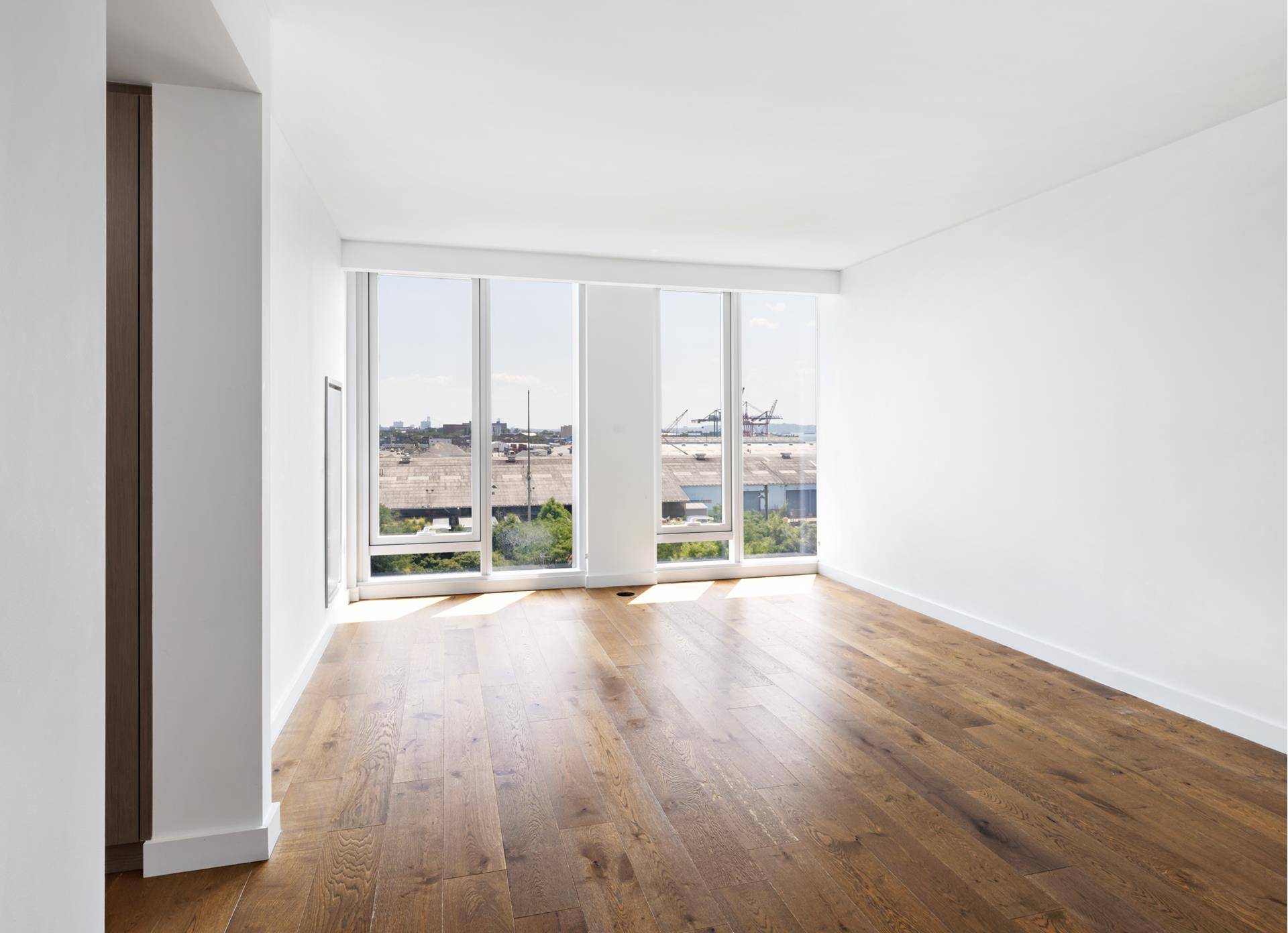 All day sunshine pours to this extraordinary, south facing 1, 214sf 2BR 2BA 1, 214sf luxury condo home with breathtaking views of the Brooklyn Waterfront, New York Harbor, Governor's Island ...