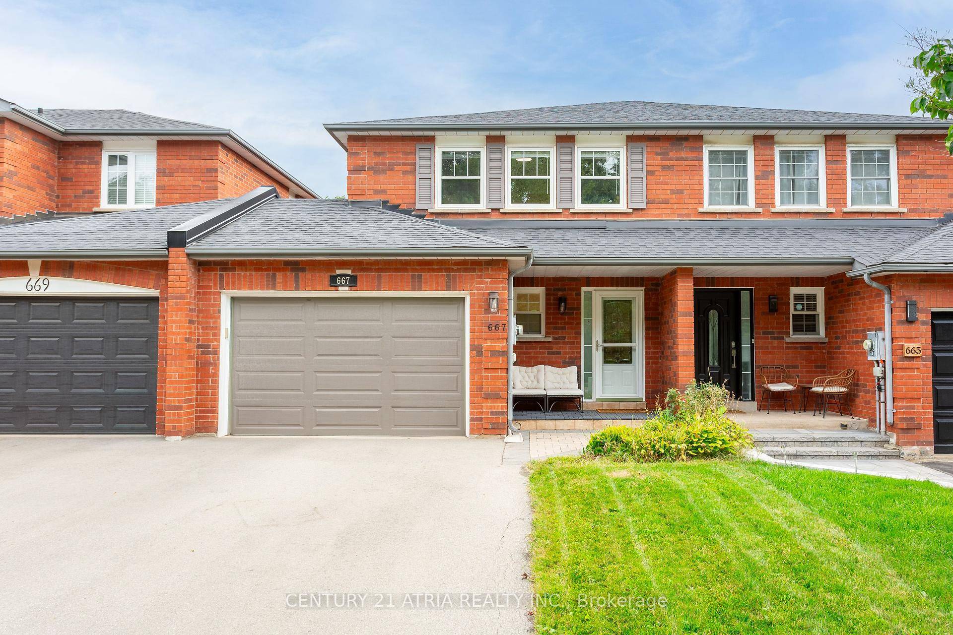 2 FULL BATHROOMS ON 2nd FLOOR 2024 Welcome To 667 Fothergill Blvd, Burlington A Beautifully Updated Freehold Townhome Offering Style, Comfort, And Long Term Peace Of Mind.