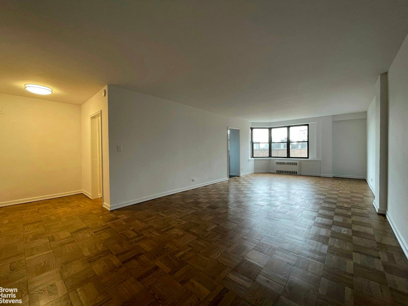 Large, east facing studio with a lot of light.