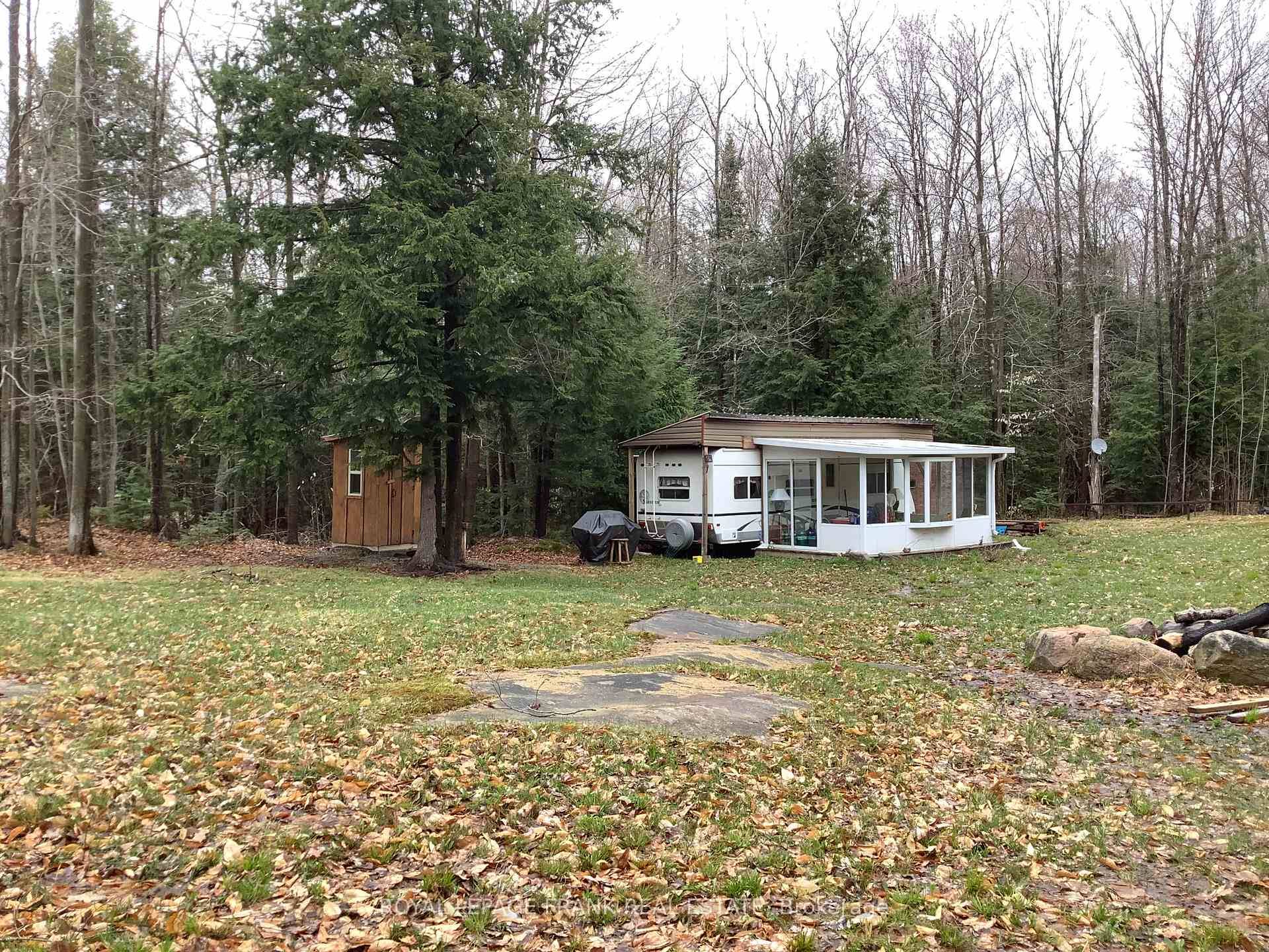This four acre vacant building lot is already started for you to finish.