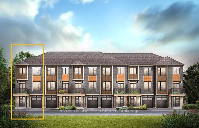 The Dawson End is located on the end of the Avenue Townhome Block, allowing for more natural light in your home.