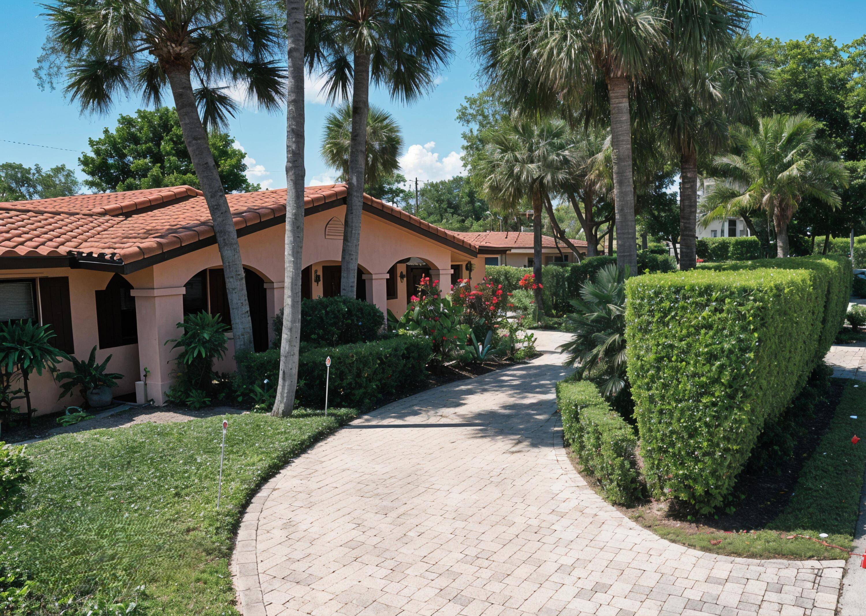 A true 1959 Mid Century Modern gem in Boca's historic Tunison Palms, adjacent to Old Floresta no HOA, just timeless design in a quiet, walkable neighborhood.