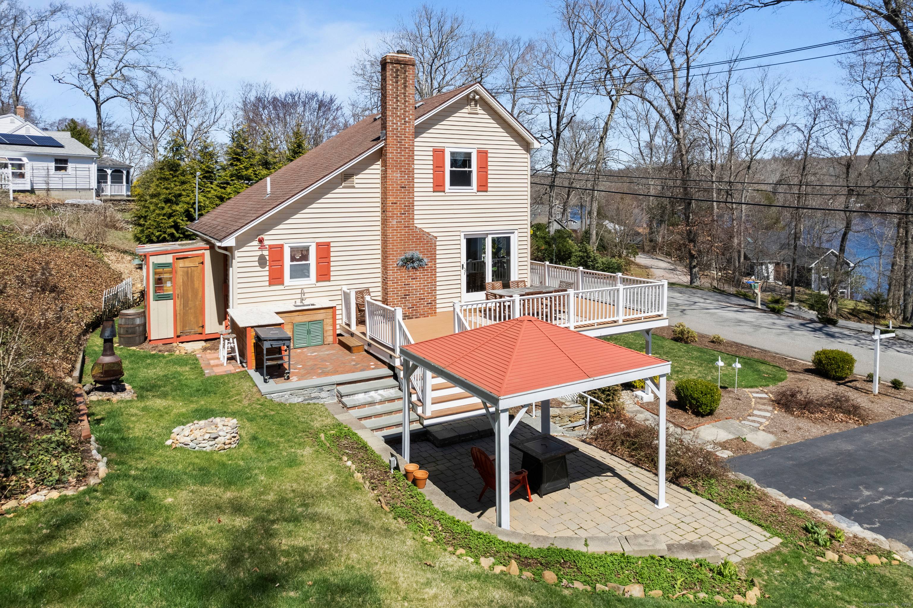 This lakeside community is all about the quiet view and the ammenities !