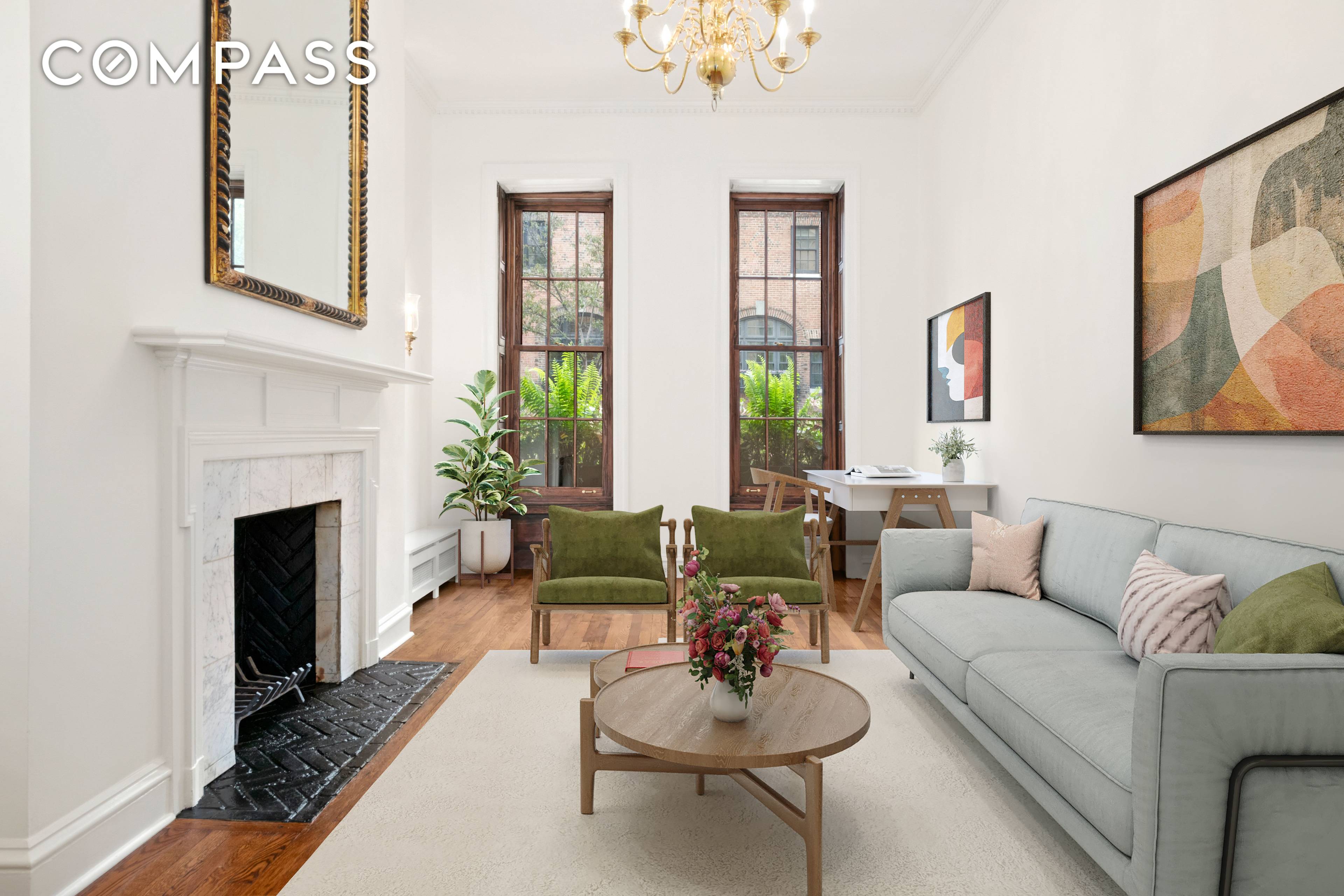 Welcome to 157 East 75th Street, an extraordinary opportunity to own a truly unique parlor floor residence in a distinguished double townhouse cooperative, ideally located on a tranquil, tree lined ...