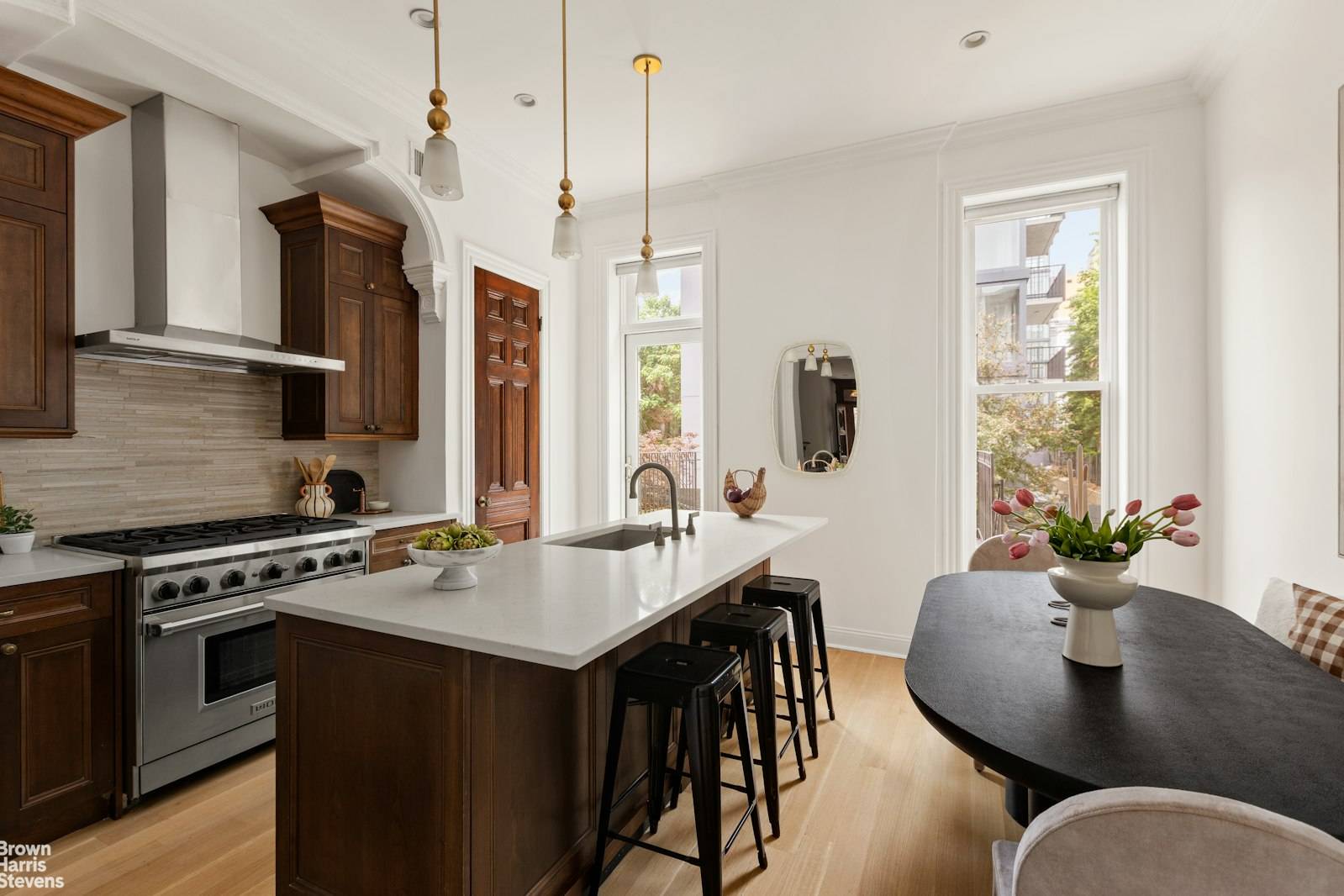 A masterclass in refined Brooklyn living, 18 Arlington Place is a fully renovated historic brownstone that seamlessly marries 19th century architectural detail with the contemporary comforts today's buyers crave.