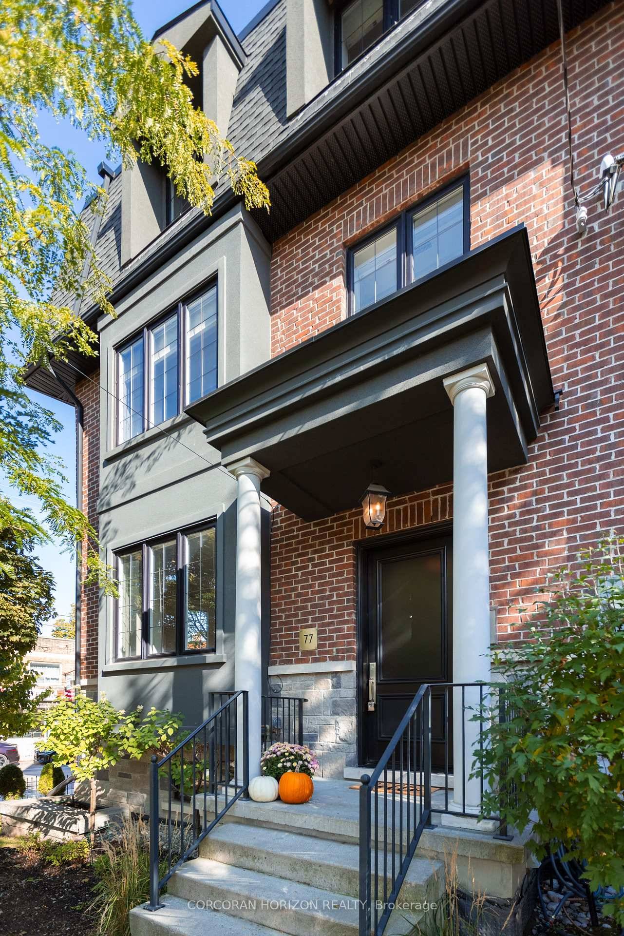 Elegant End Unit Freehold Townhome in Prime Leaside.