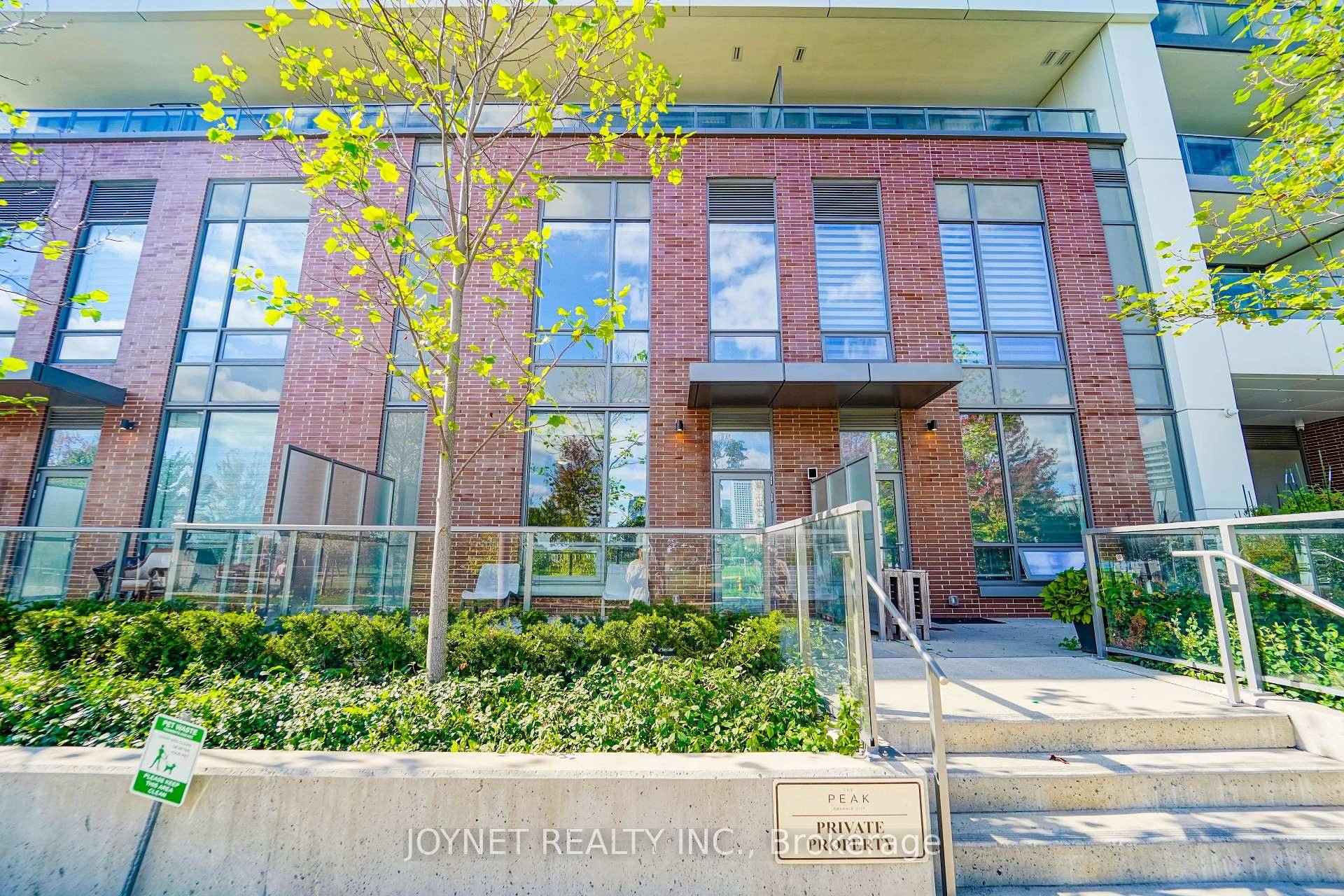 Rare opportunity ! ! ! One of 4 townhouses At The Peak Condos is Conveniently Located In The Heart Of North York.