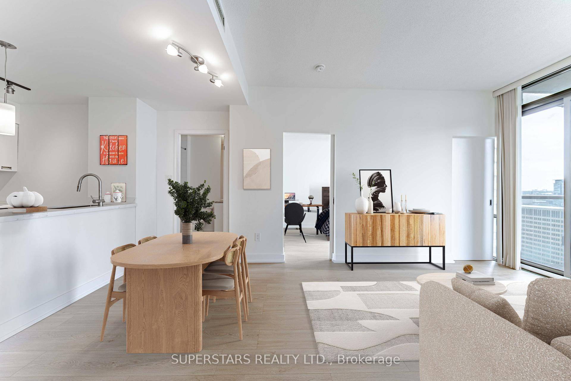 Perched High On The 27th Floor, This Stunning Corner 2 bedroom Suite Is Your Downtown Launchpad.
