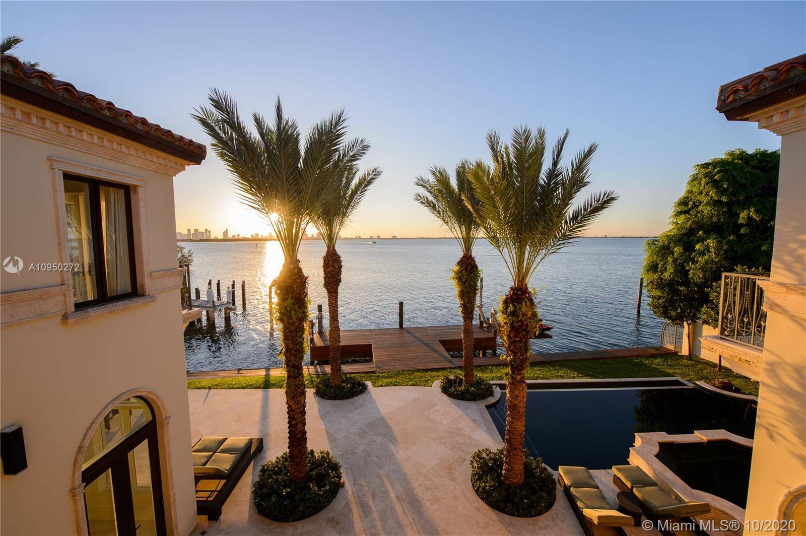 100 feet of waterfront on prestigious North Bay Rd.