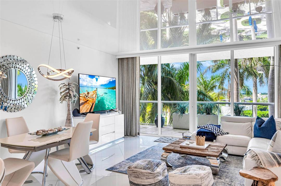 A beautifully designed residence with furniture included.