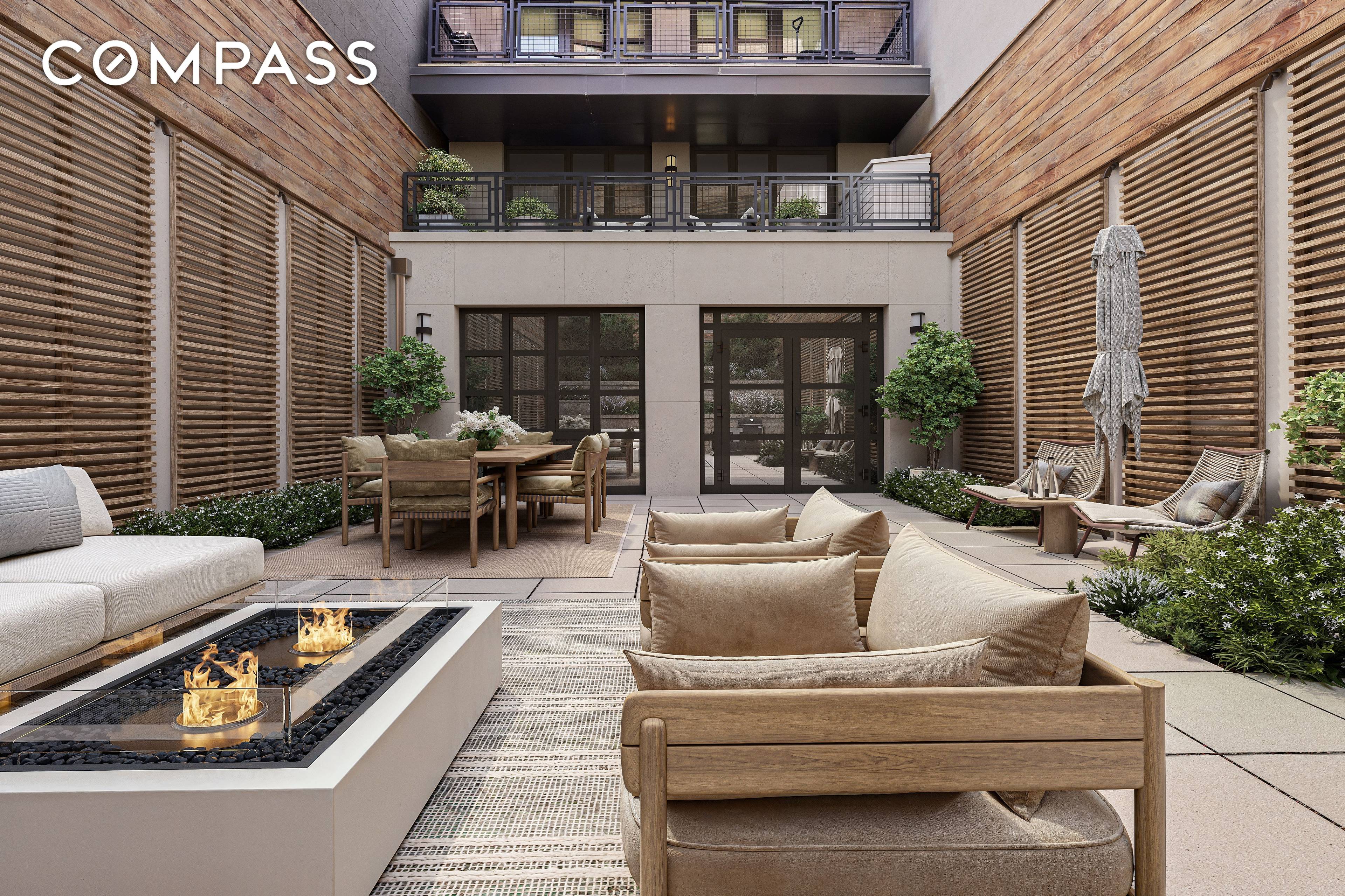 A true private and secluded home in prime downtown Manhattan.