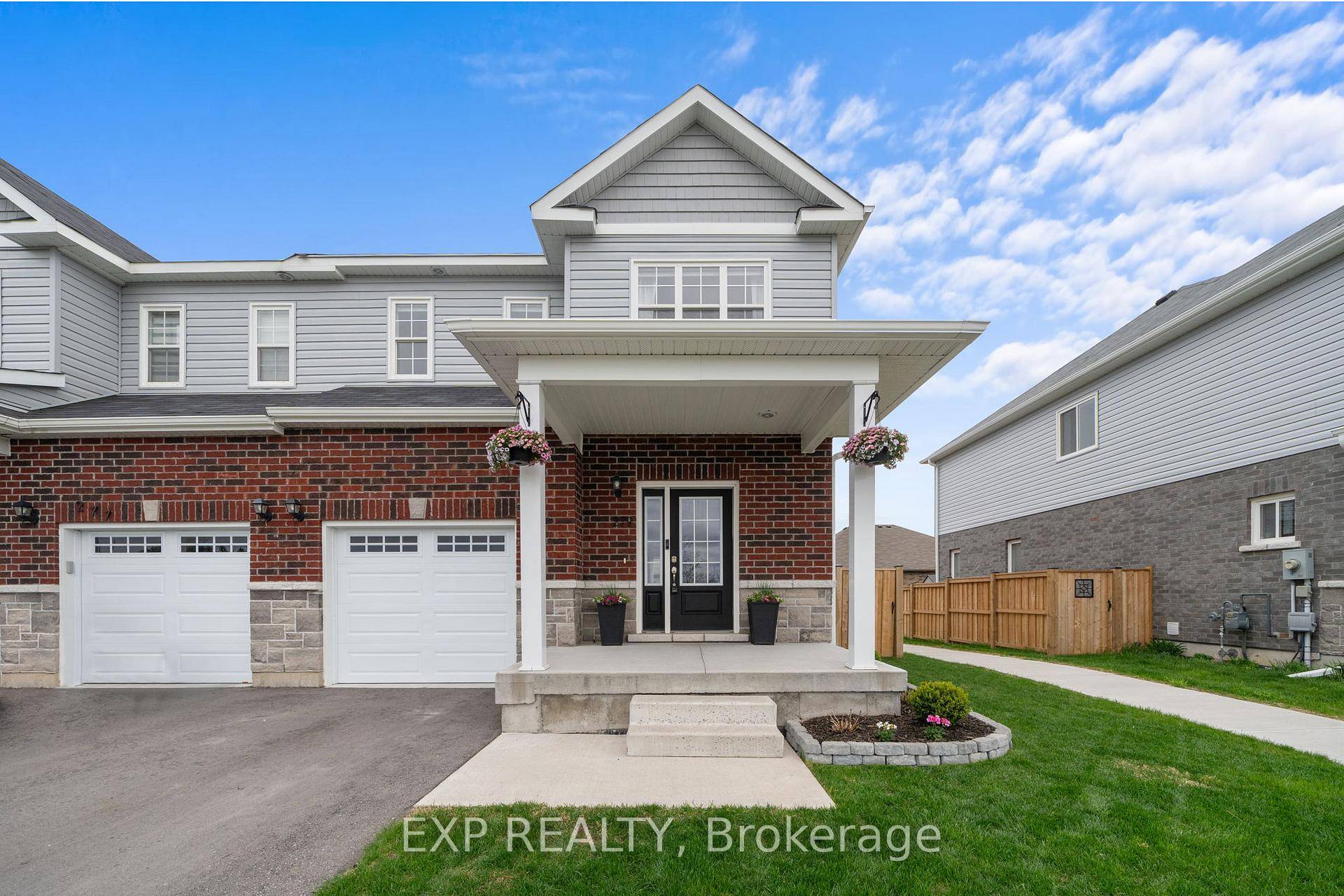 Welcome to this stunning end unit townhome in the sought after East Village neighbourhood of Cobourg.