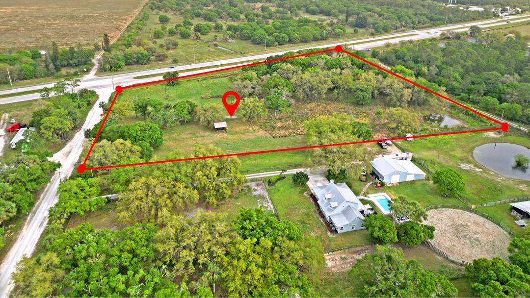 6. 8 Acres of AG 2. 5 C property with approx 680' of road frontage.