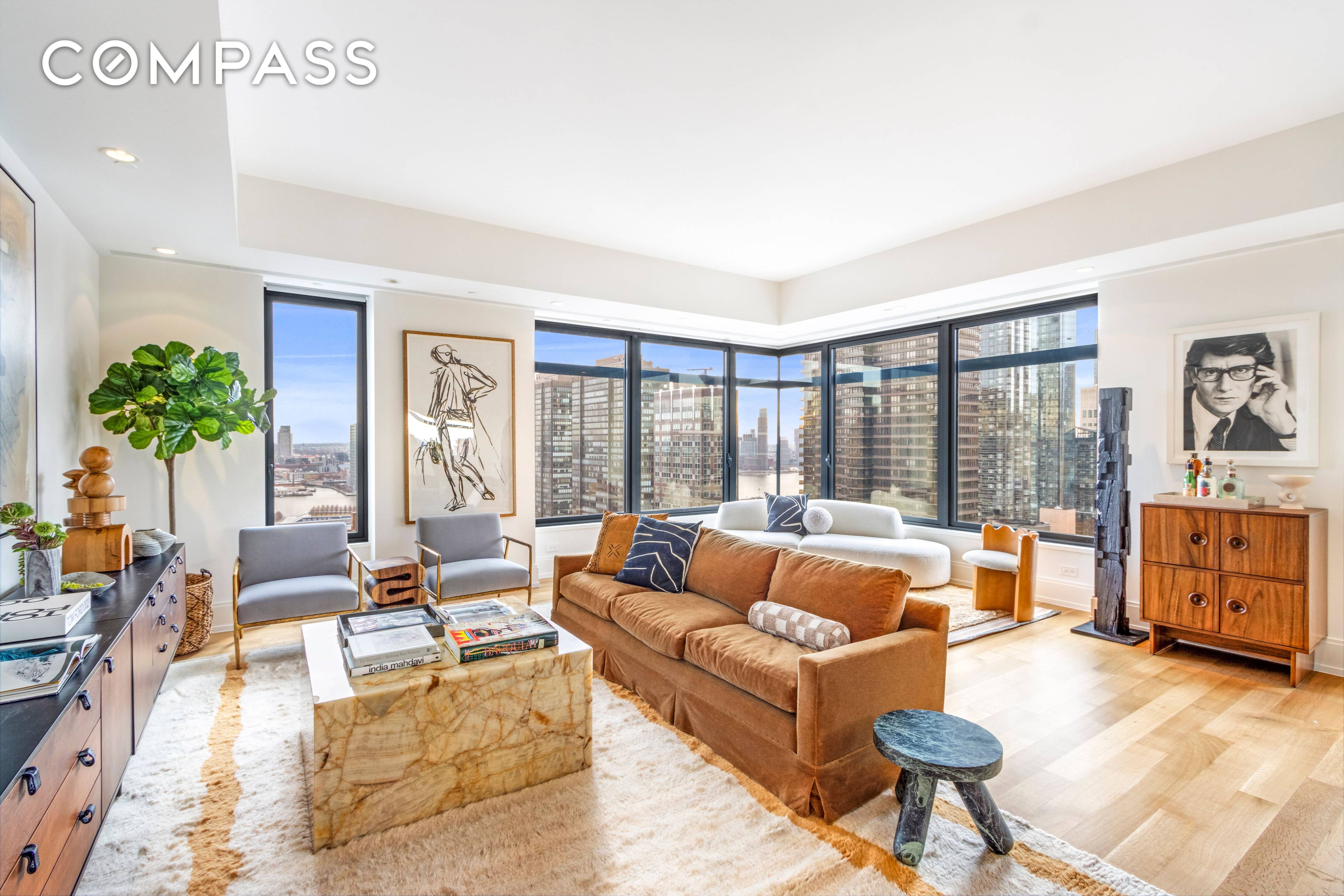 Welcome home to 301 E 50th Street, 25A a sprawling and sun soaked high floor double corner condo in the heart of Midtown East.