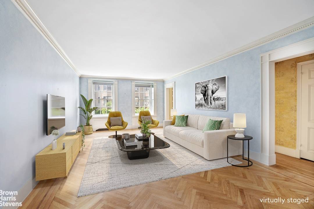 Designed by renowned architect Rosario Candela, 14 Sutton Place South is a distinctive prewar building offering white glove service to its tenant shareholders.