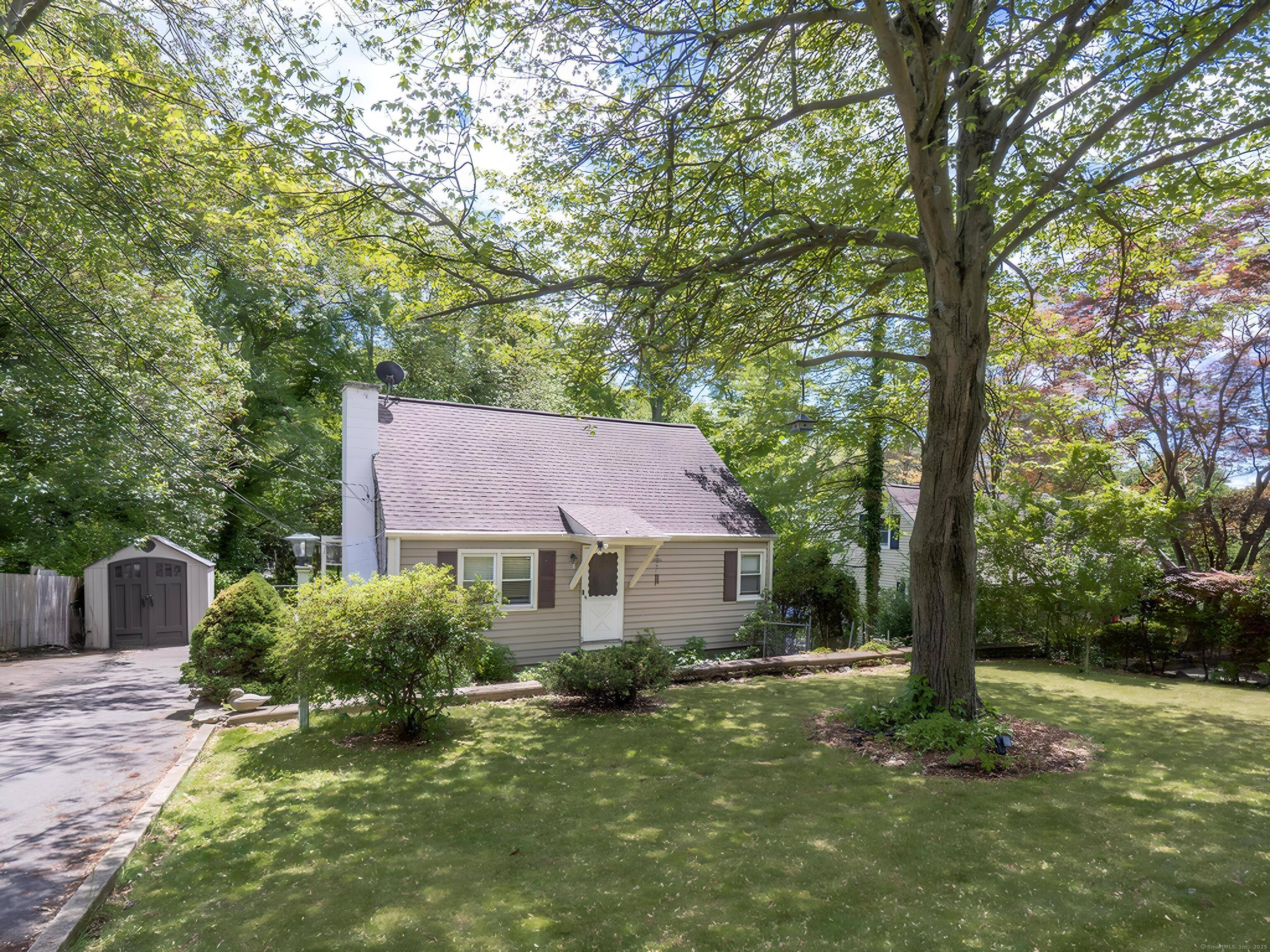 Opportunity knocks ! Unlock the potential of this charming home in the ever convenient Brookside neighborhood minutes to the Darien line.