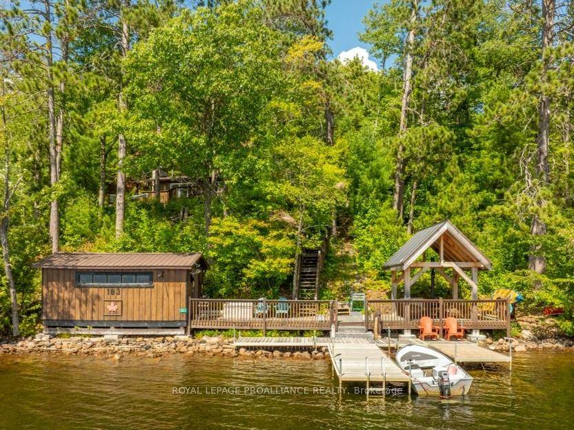 It is still a great time to consider this primarily water access property and enjoy the Fall beauty.