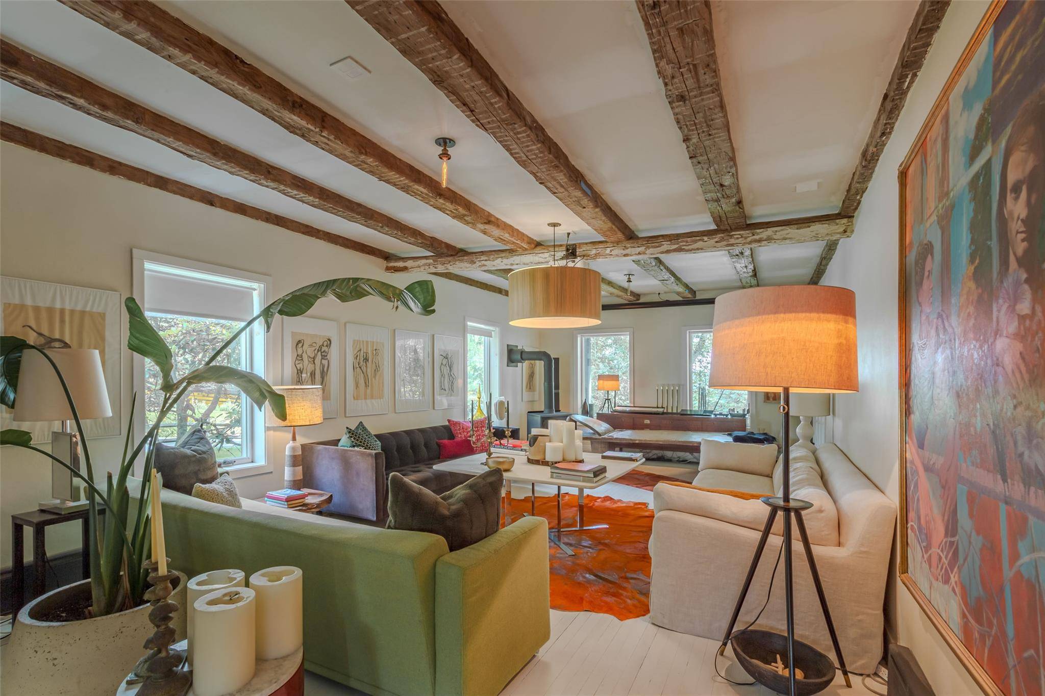 Historic Charm Meets Modern Comfort in the Heart of the Catskills Blending timeless farmhouse character with contemporary design, this stunning home has been gut renovated with impeccable taste and top ...