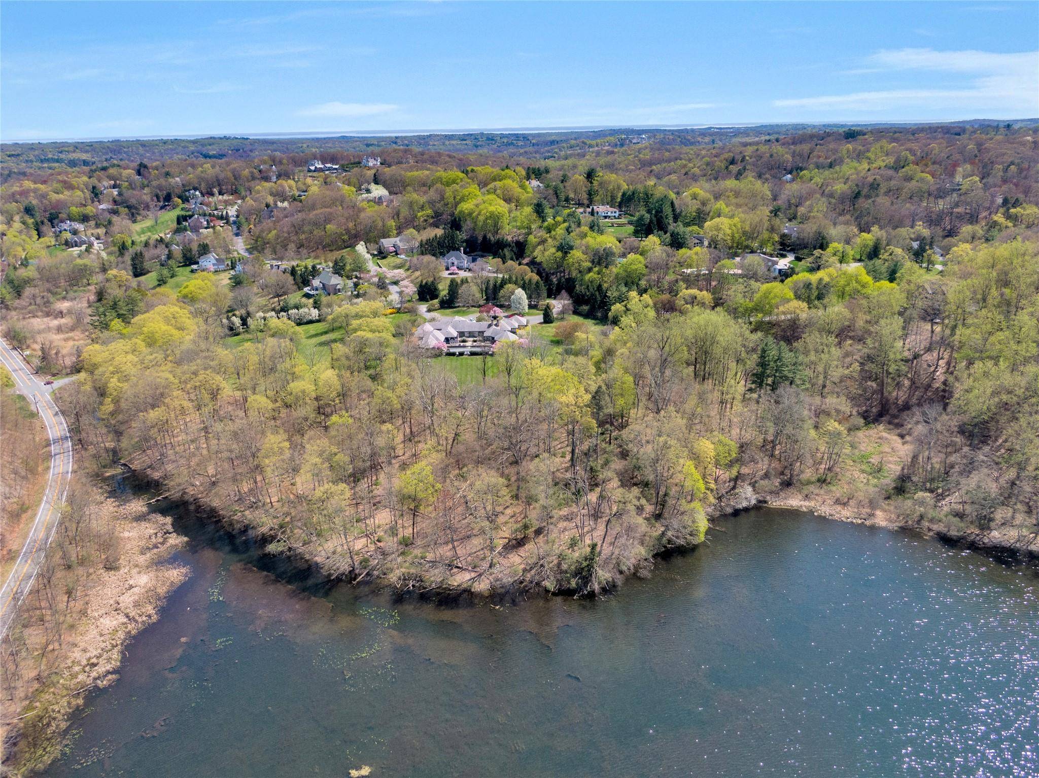 Prestigious 8 Acre Estate Site with Sweeping Lake Views amp ; Equestrian Potential.