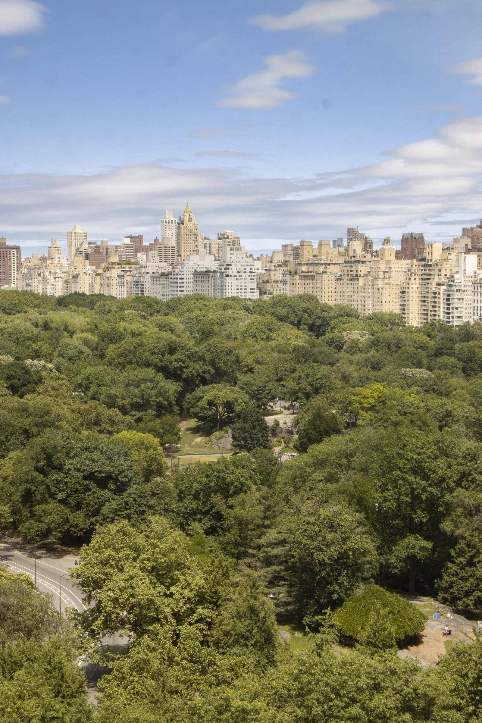 Central Park Views from your living room on the 19th floor !