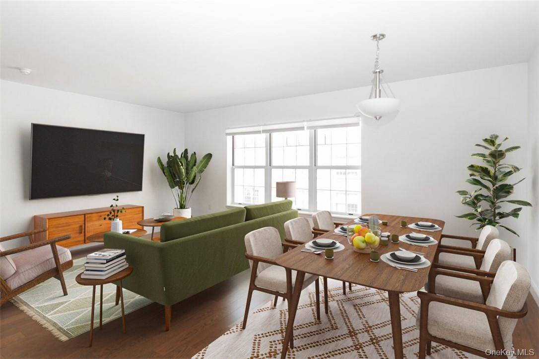 Enjoy serene views of a private courtyard in this light filled, turn key apartment featuring an open floor plan and a gourmet kitchen outfitted with high end stainless steel appliances ...