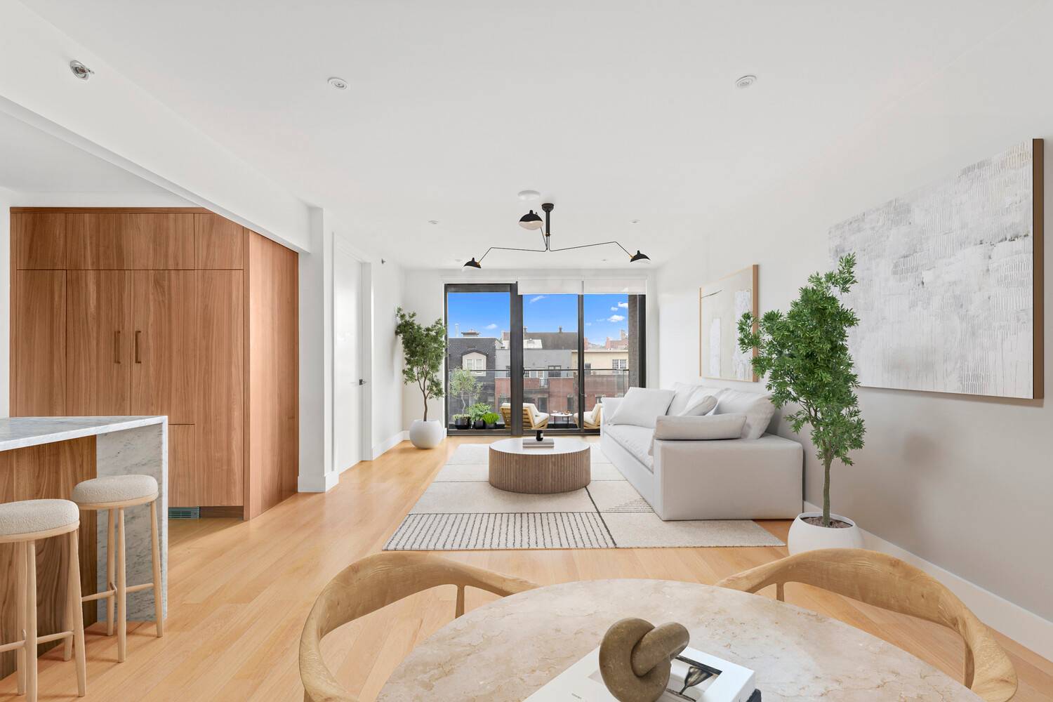 Welcome to Residence 6 at The Bentyn, a light filled, impeccably designed three bedroom, two bathroom residence that offers a rare combination of scale, privacy, and value right on the ...