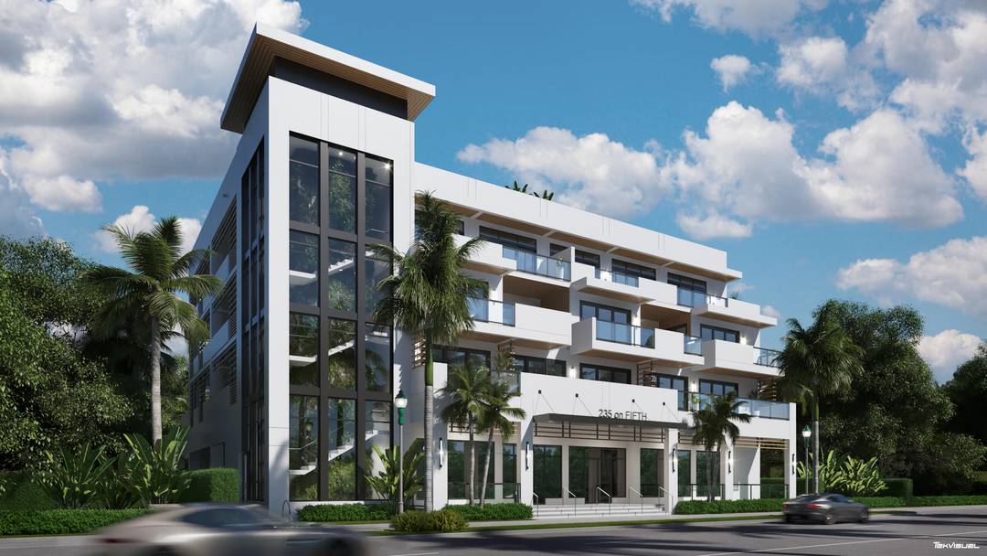 The 235 on Fifth condo project is a SITE PLAN APPROVED luxury condo project in Delray Beach.