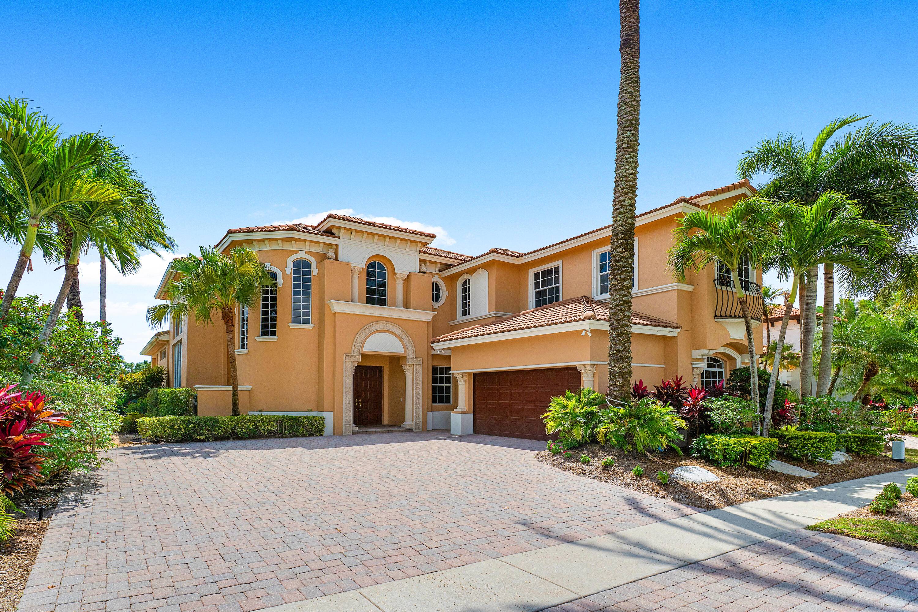 This Mizner Country Club immediate golf equity home is an expansive 4 bedroom, 4.