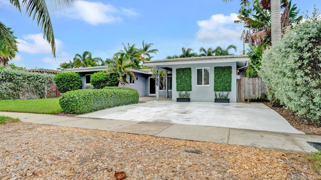 Immaculate and modern 4 bed, 2 bath pool home in highly sought after Poinsettia Heights just minutes from the beach, Wilton Manors, Las Olas, and downtown Fort Lauderdale.