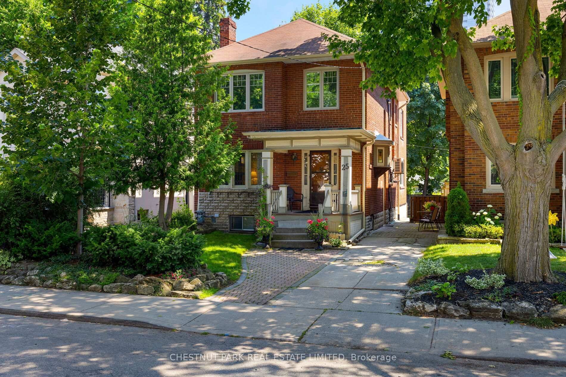 Welcome home to 25 Maxwell Avenue, a handsome red brick detached home located in prime Chaplin Estates featuring almost 3, 500 square feet of total living space.