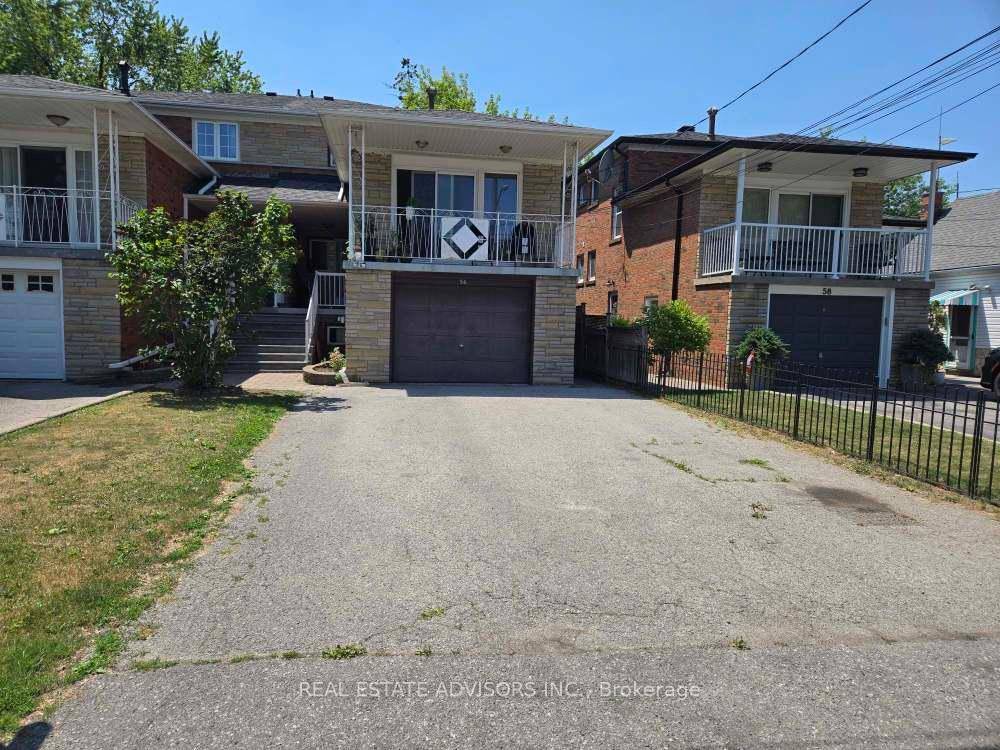 Versatile Semi Detached Home with 3 Separate Units on a Quiet, Tree Lined Dead End Street !