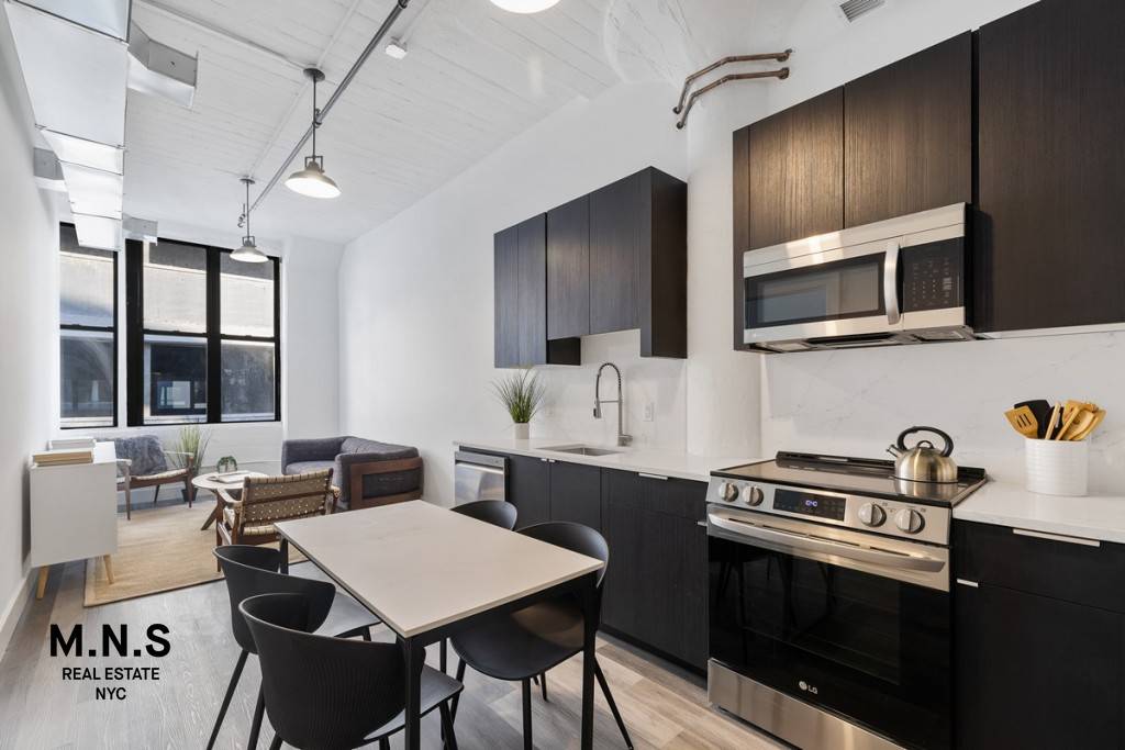 Gut Renovated Two Bedroom Loft Apartment Located In Prime Clinton Hill !