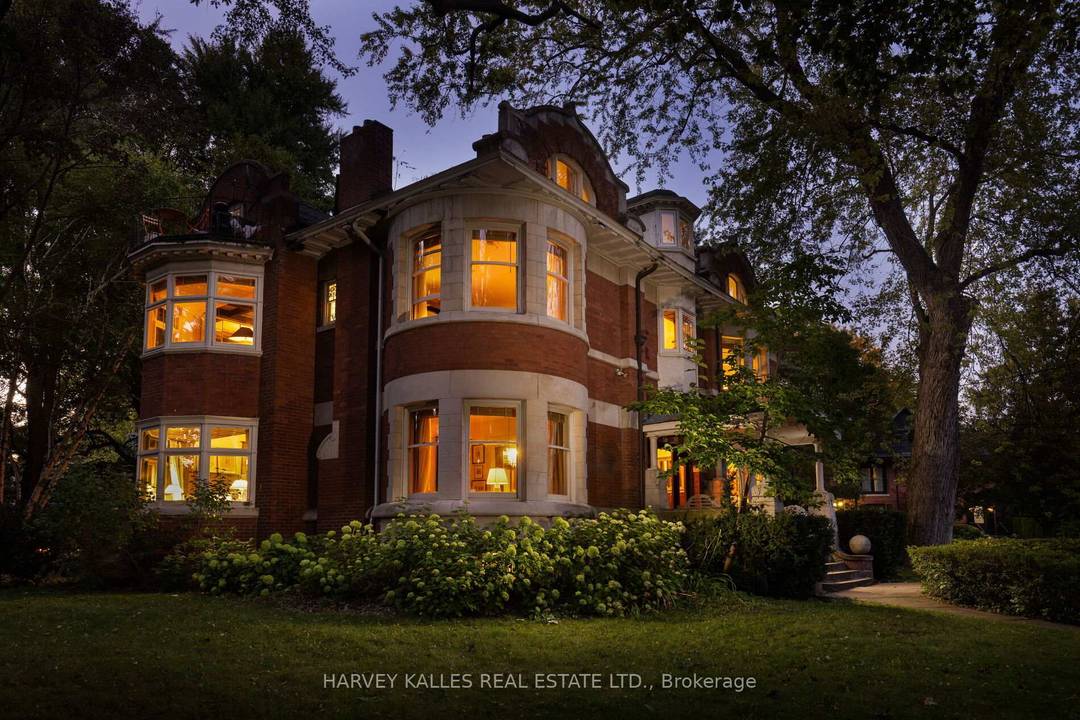 Nestled in Toronto's prestigious Rosedale neighbourhood, this landmark mansion occupies an expansive 100' x 122' estate sized lot and offers over 7, 500 square feet of impeccably designed living spaces.