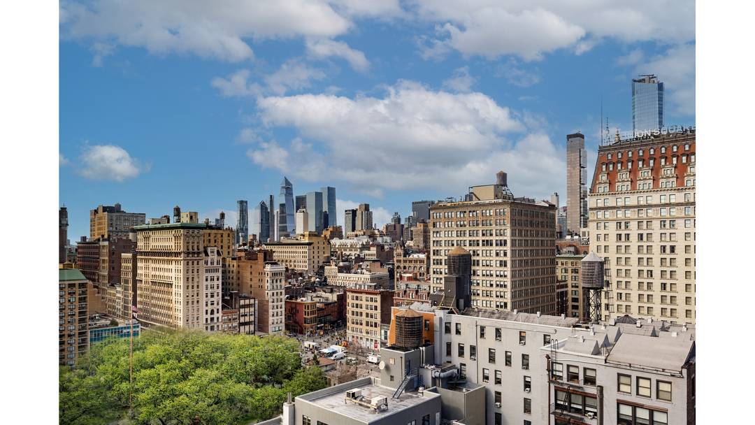 Sweeping Midtown views from the Heart of Union Square.