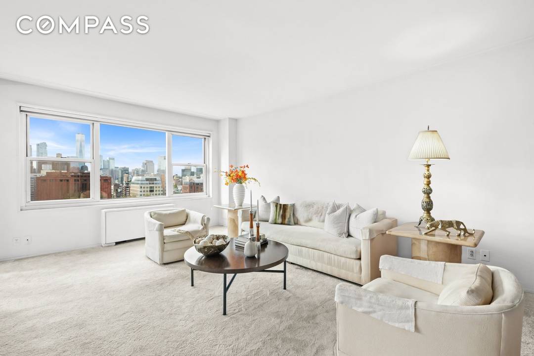 For the first time in a decade, a tower unit, high floor Southern Facing, 2 Bedroom, 2 full bathroom E line is available for sale in Greenwich Village s most ...