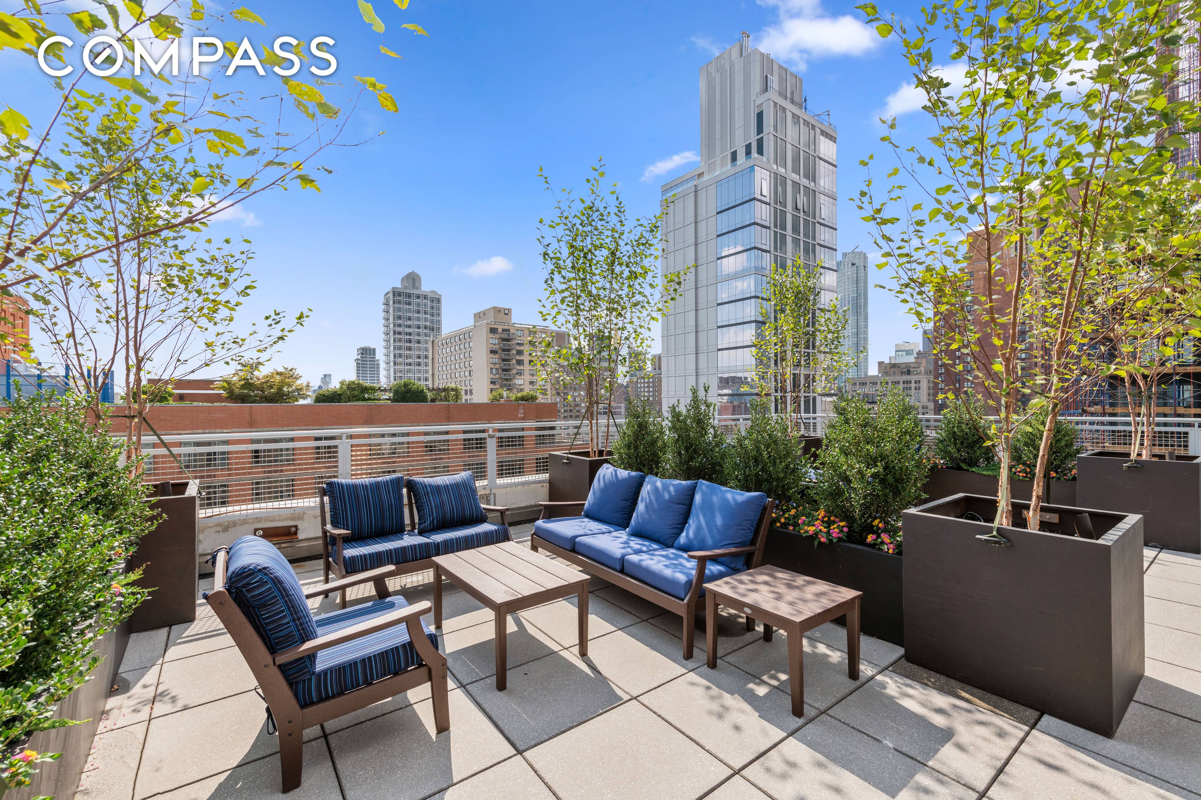 This south facing corner 2 bedroom, 2 bathroom home at The Charleston is truly a rare find.