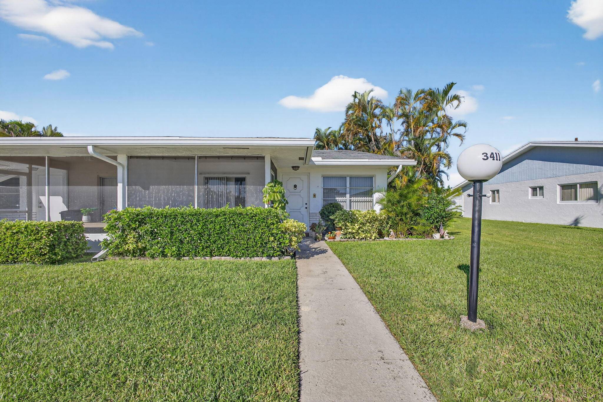 Welcome to this spacious and well maintained half duplex located in a vibrant 55 community offering resort style living.