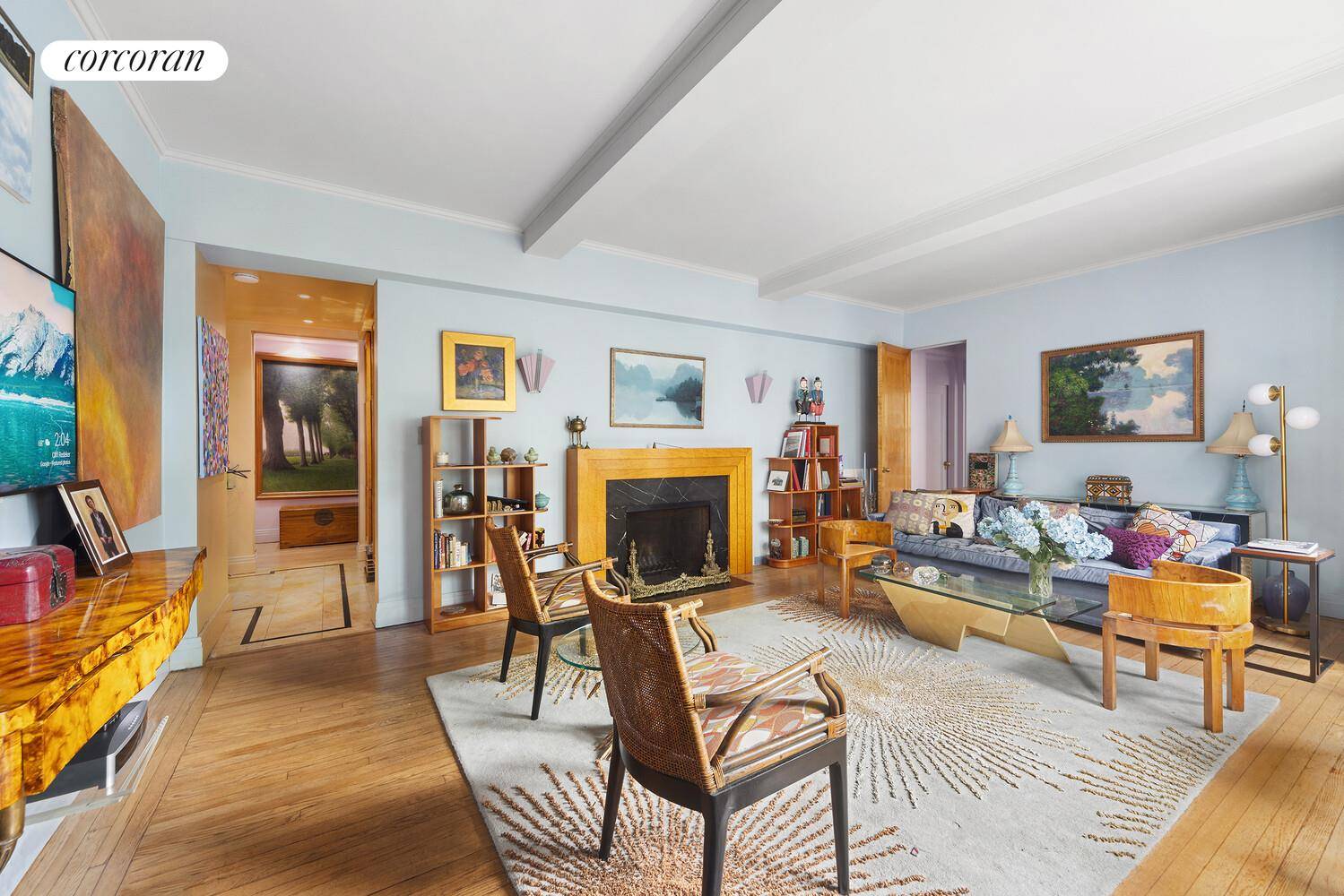 Rare Garden Facing Gramercy 3 Bed 2 Bath Prewar charm and elegant updates abound in this spacious and sunny three bedroom, two bathroom Gramercy co op filled with the classic ...