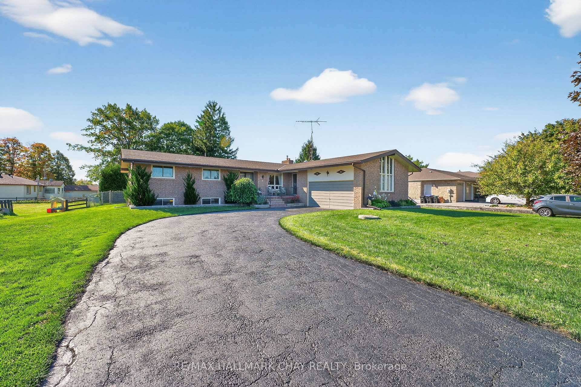 1, 840 SqFt Above Grade All Brick Bungalow Resting On An Over Half Acre Lot Of Complete Tranquility Surrounded By Mature Trees, amp ; Farm Fields !