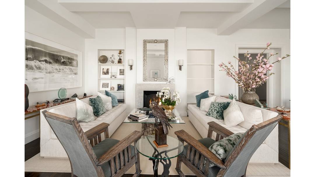 Full Floor Apartment Perched Above and Overlooking the East River This expansive home boasts timeless elegance and prewar charm.