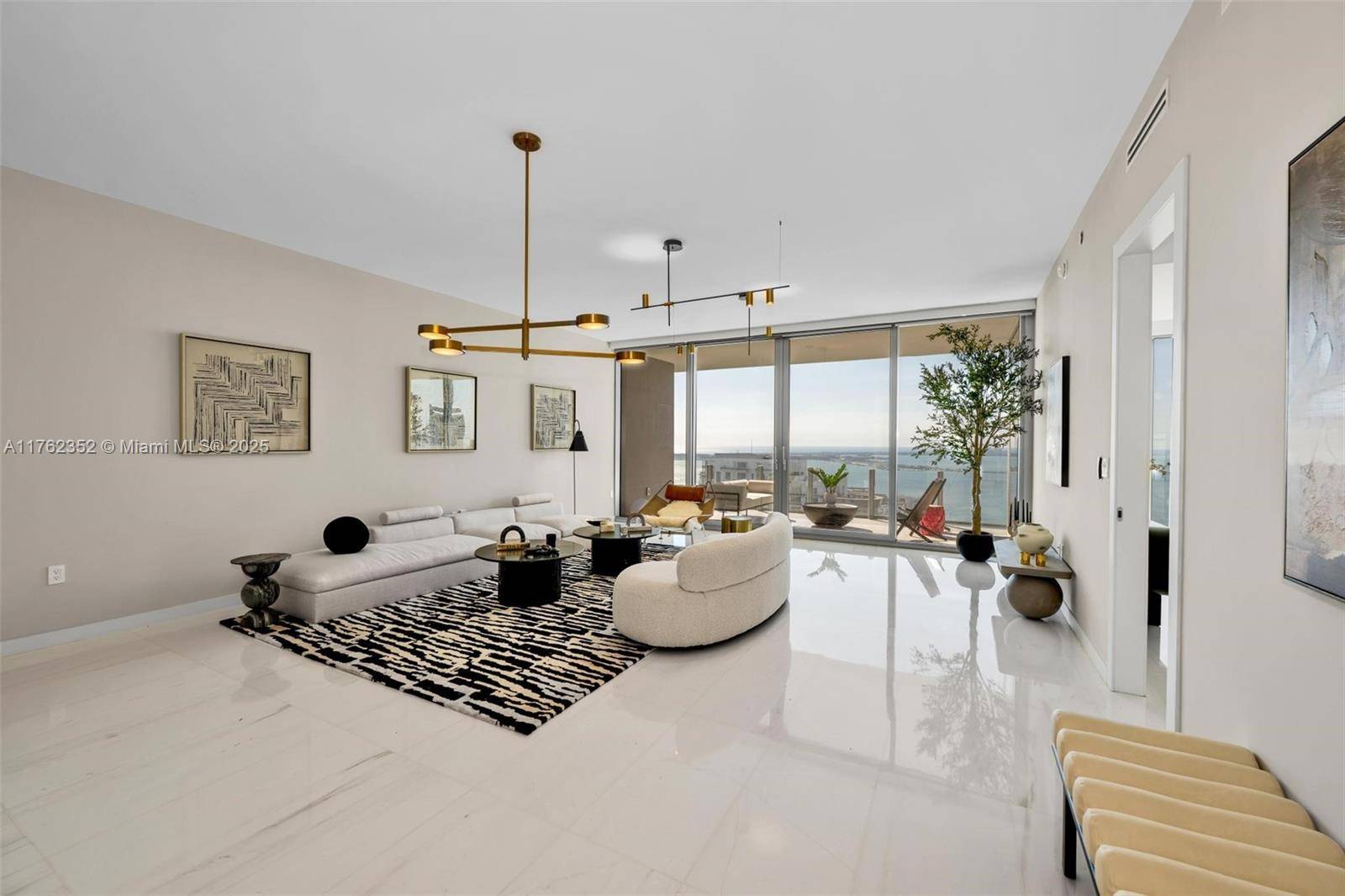 Brand new luxury unit at just completed Aston Martin Residences.
