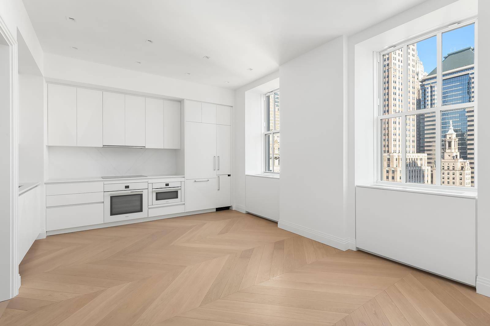 Move In Ready ! Residence 3606 is a 906 SF, spacious one bedroom, one and a half bathroom layout within One Wall Street.