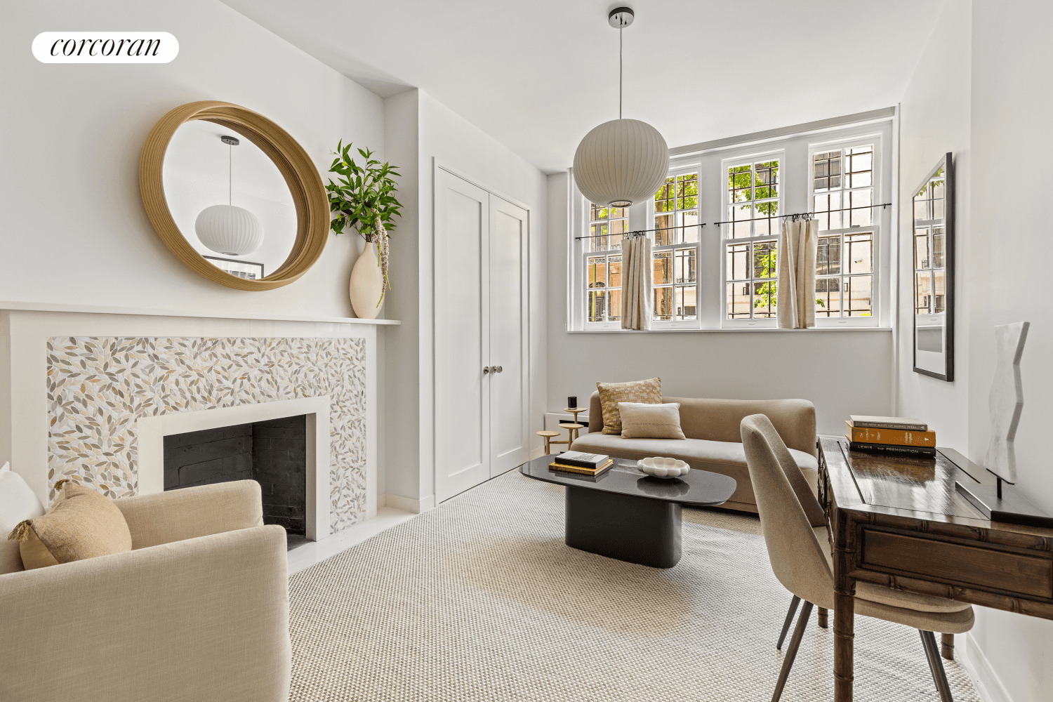 Introducing Residence 1A a meticulously gut renovated two bedroom, two bath home that effortlessly combines modern comfort with timeless prewar charm.