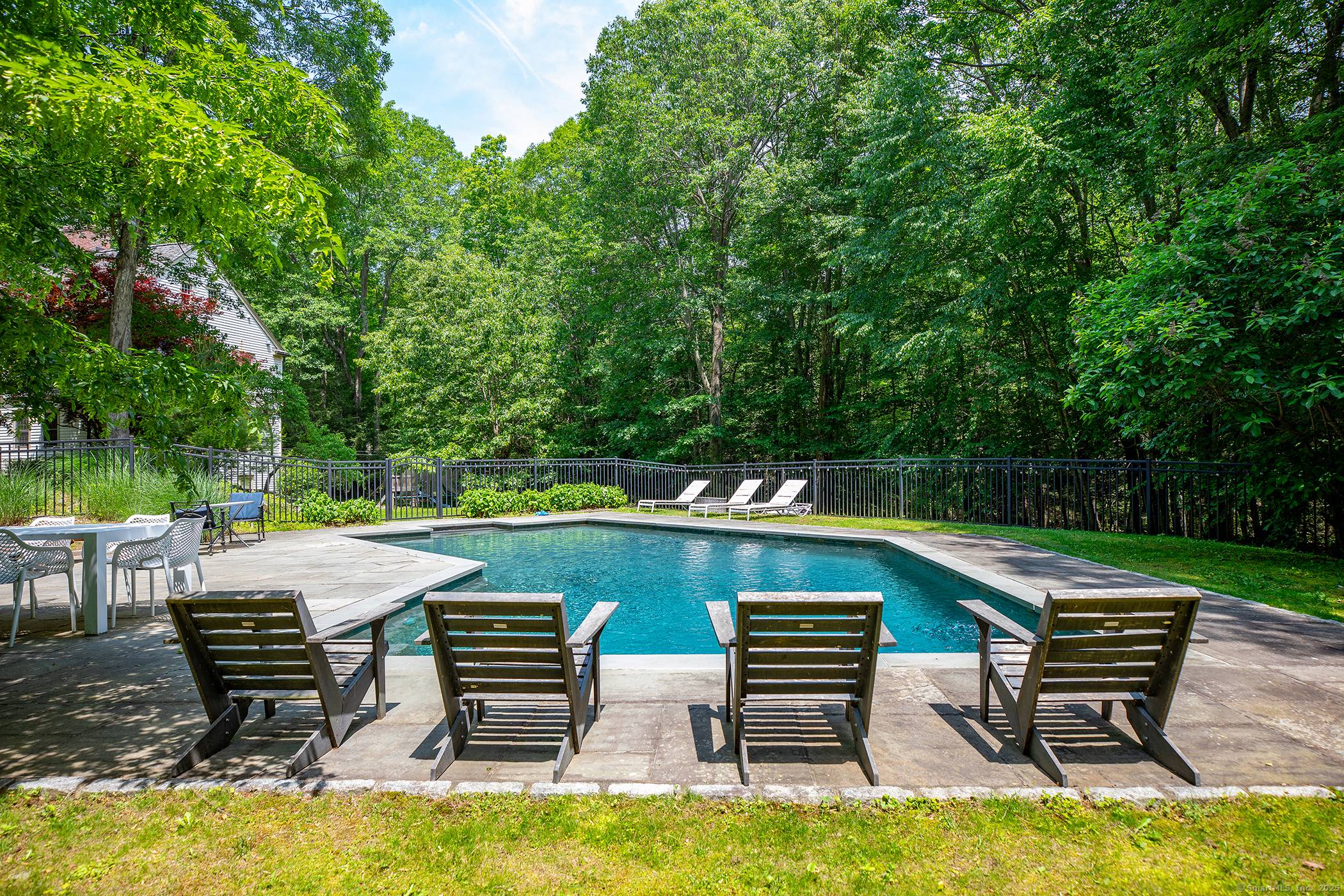 Mint 6 bedroom colonial reproduction on scenic dirt road.