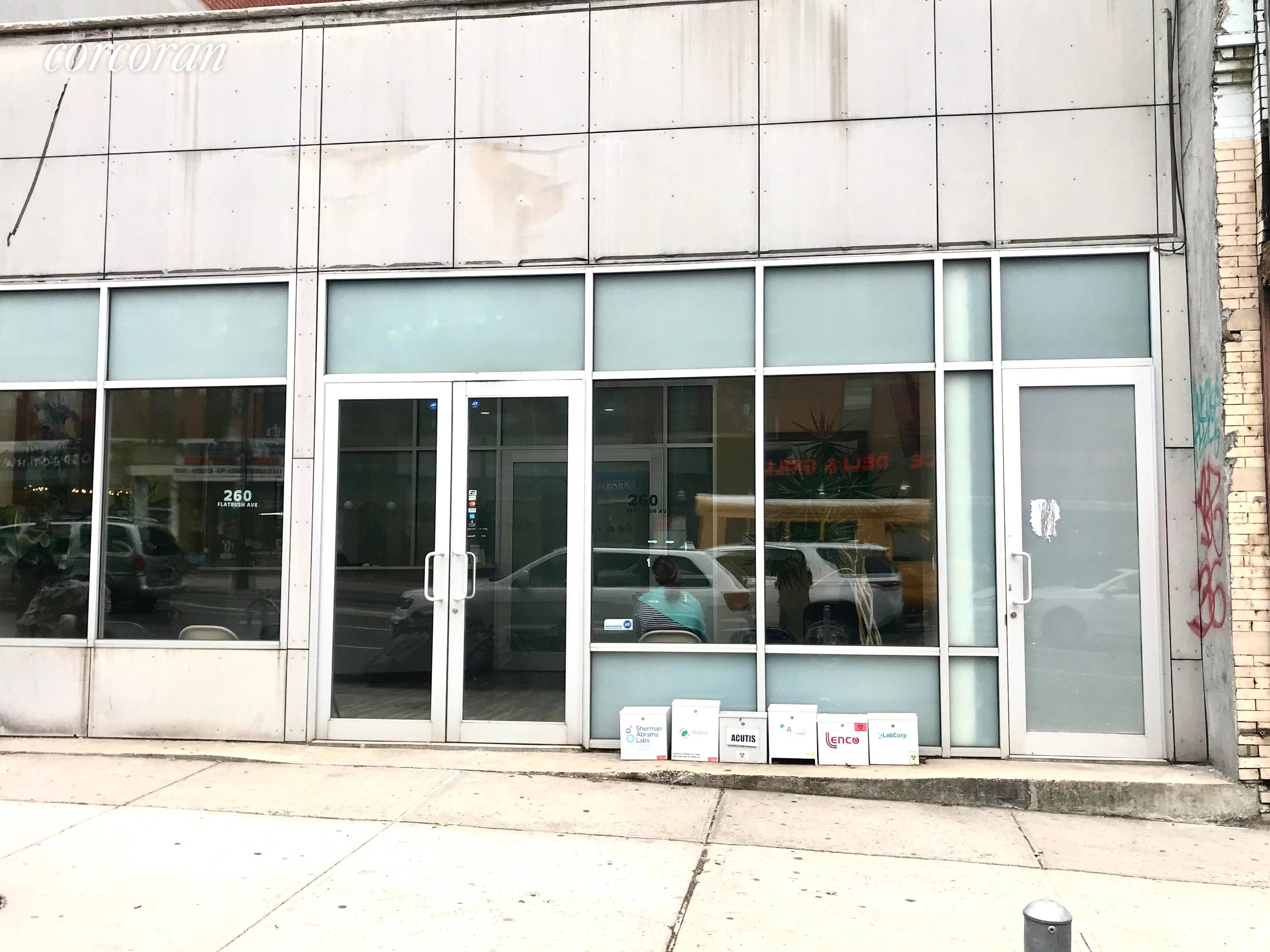 Medical or office space available in Park Slope, Brooklyn.