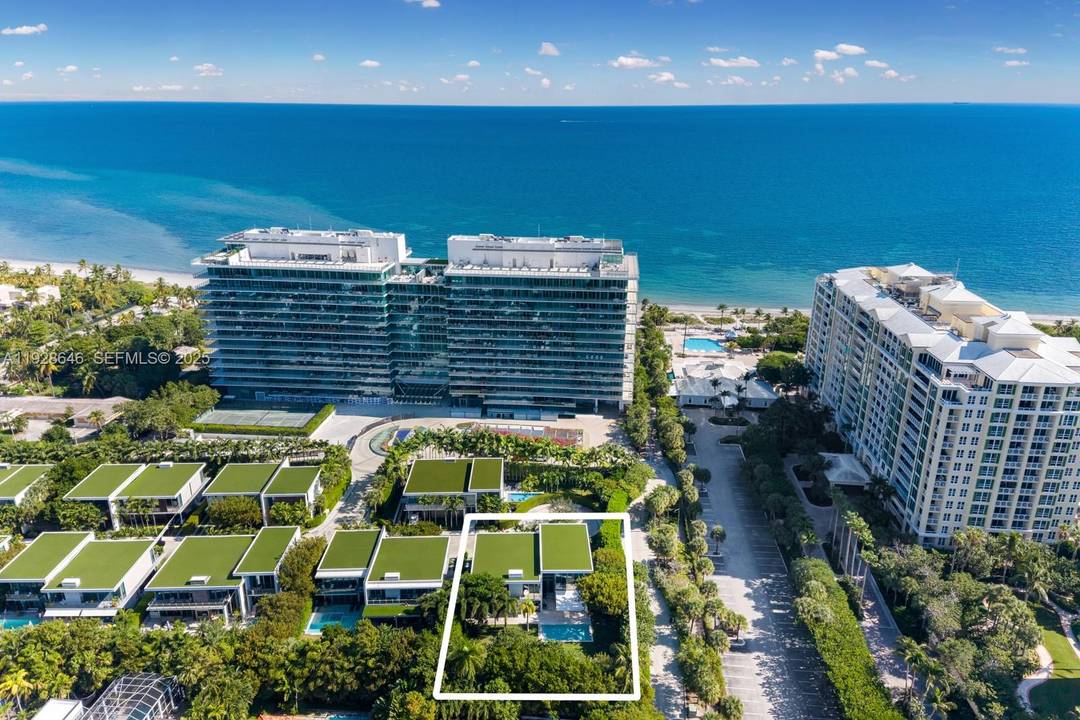 Introducing a rare opportunity to own Villa 11, the largest and most coveted of only 12 exclusive villas at Oceana Key Biscayne.