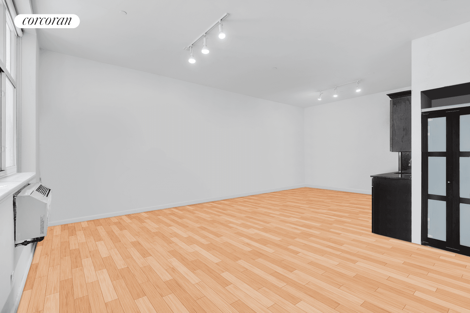 This gorgeous, light filled commercial condo is located in Greenpoint, Brooklyn.