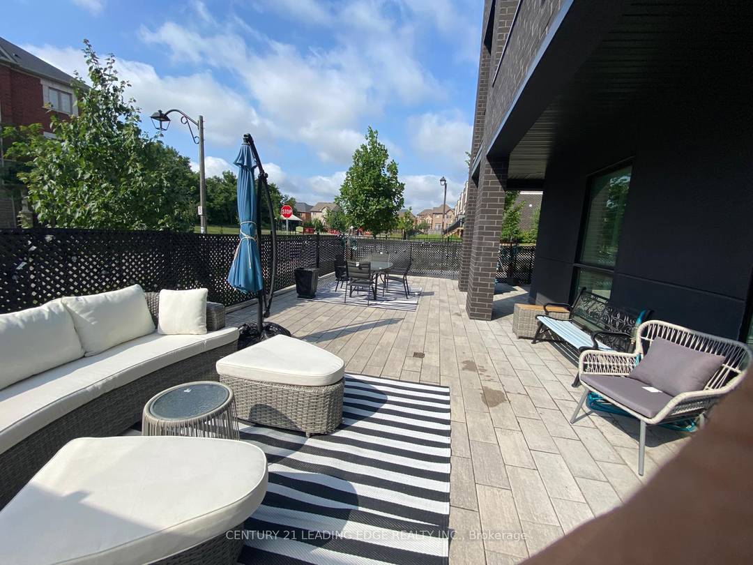 Fully Furnished, Bright Corner Unit On Ground Level With Extra Large Terrace.